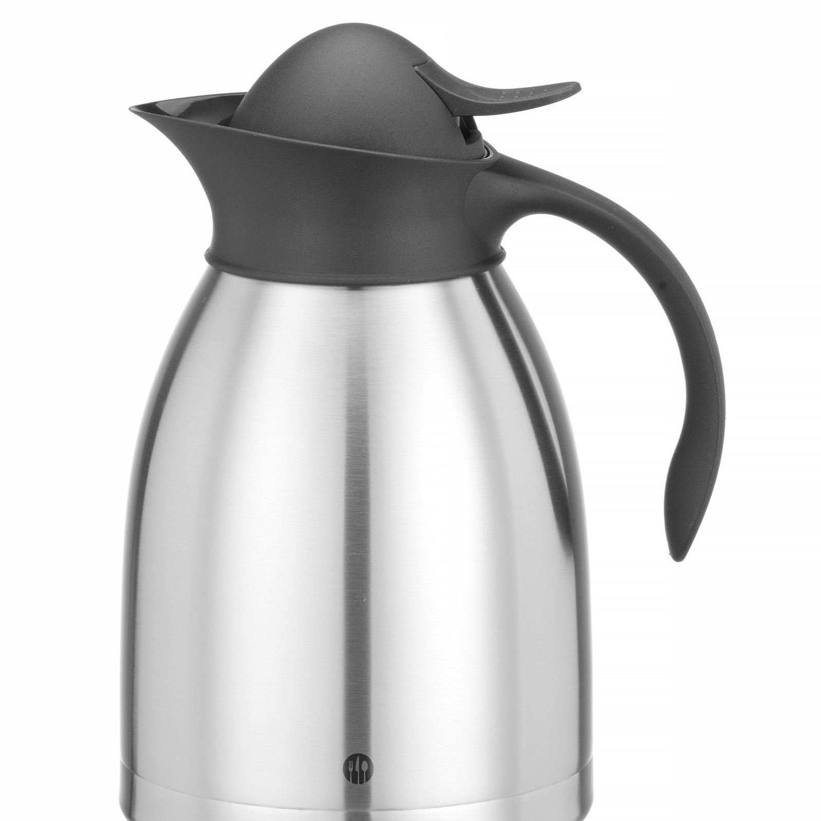 Jarro de vácuo de parede dupla 1,5 l inox/PP preto