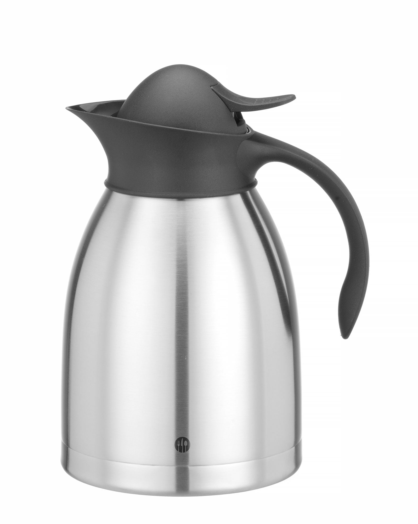 Jarro de vácuo de parede dupla 1,5 l inox/PP preto