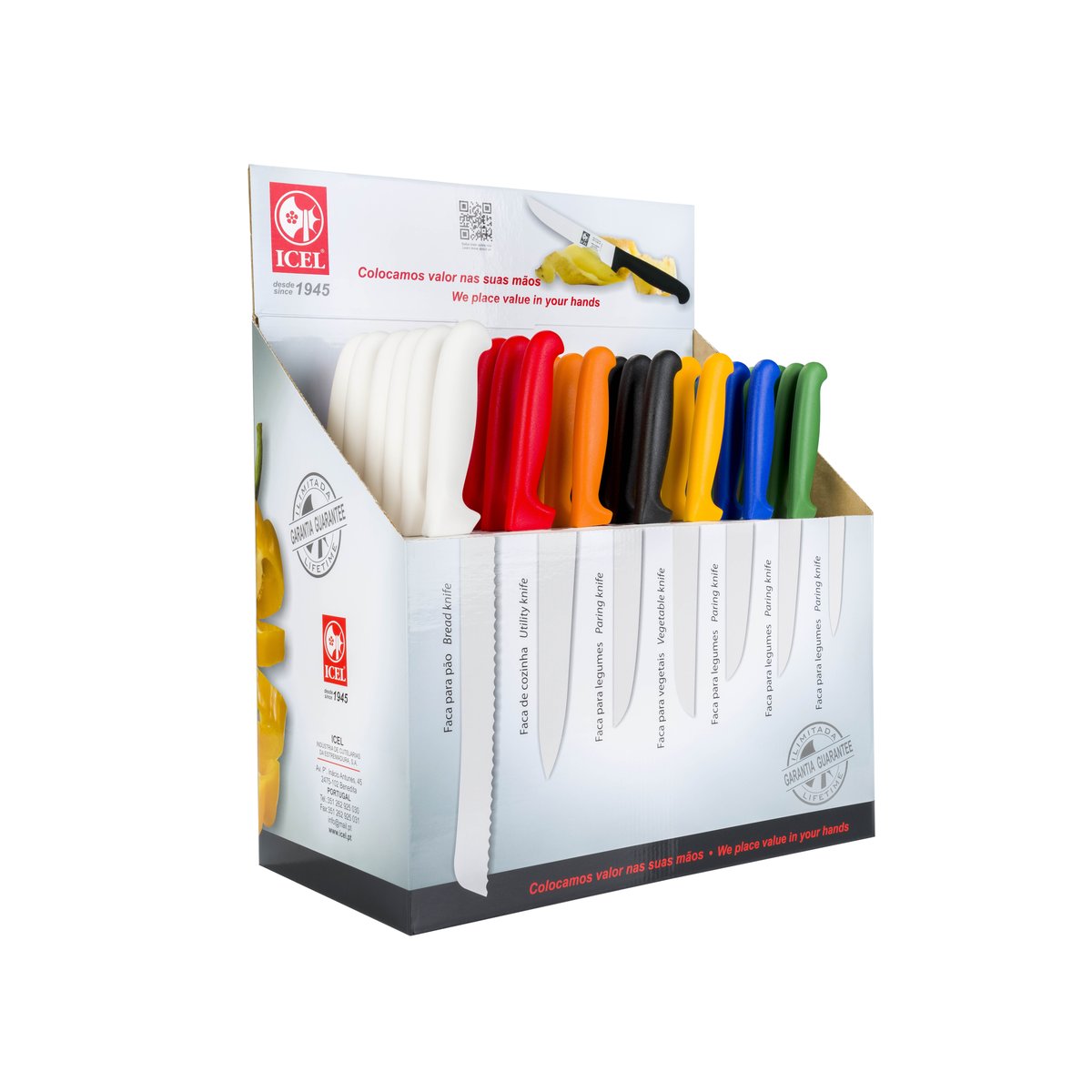 Conjunto de facas, pack com 42 peças