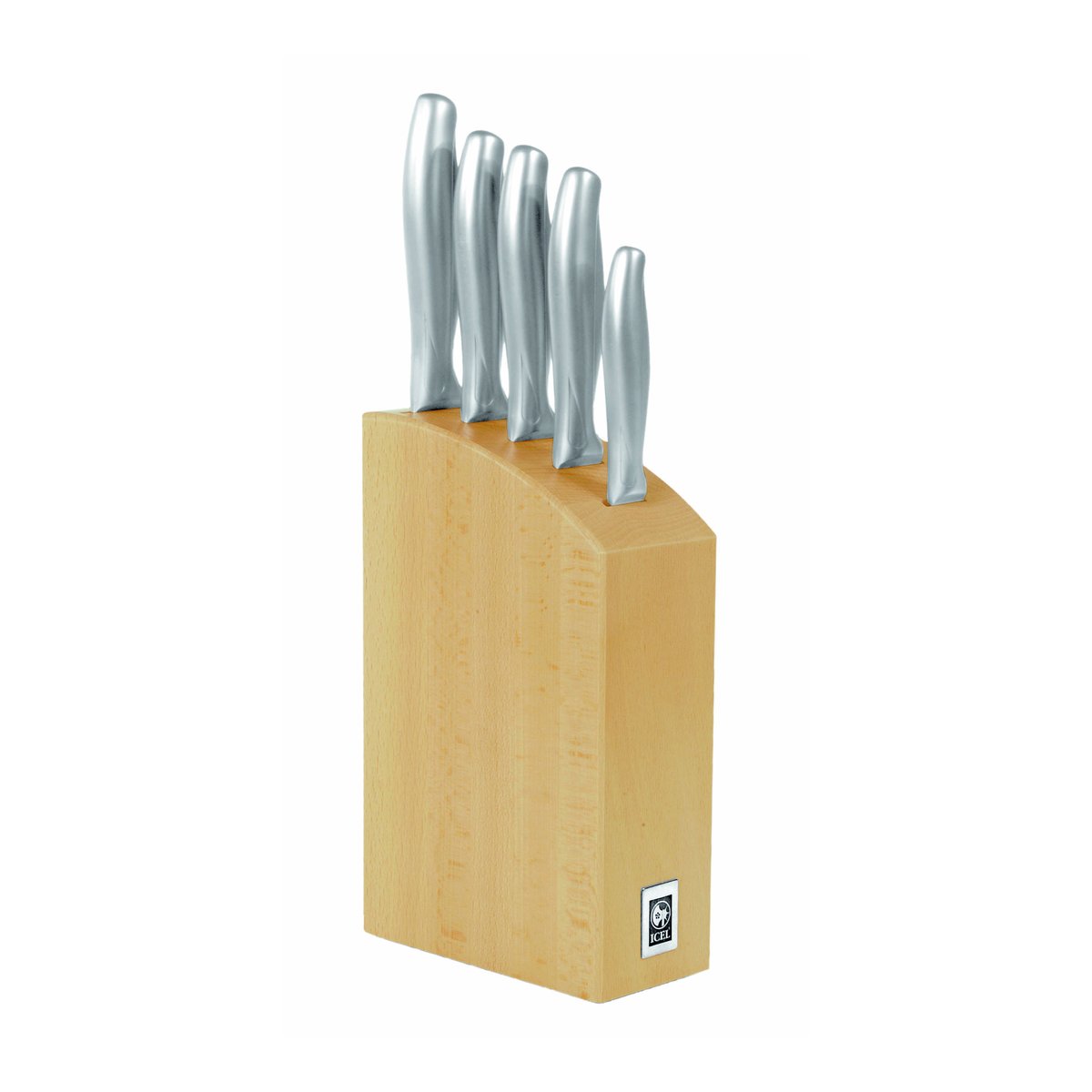 Bloco de facas Absolute Steel 5 peças
