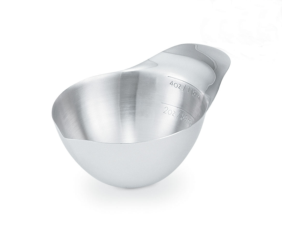 Recipiente medidor em aço inoxidável, 118 ml