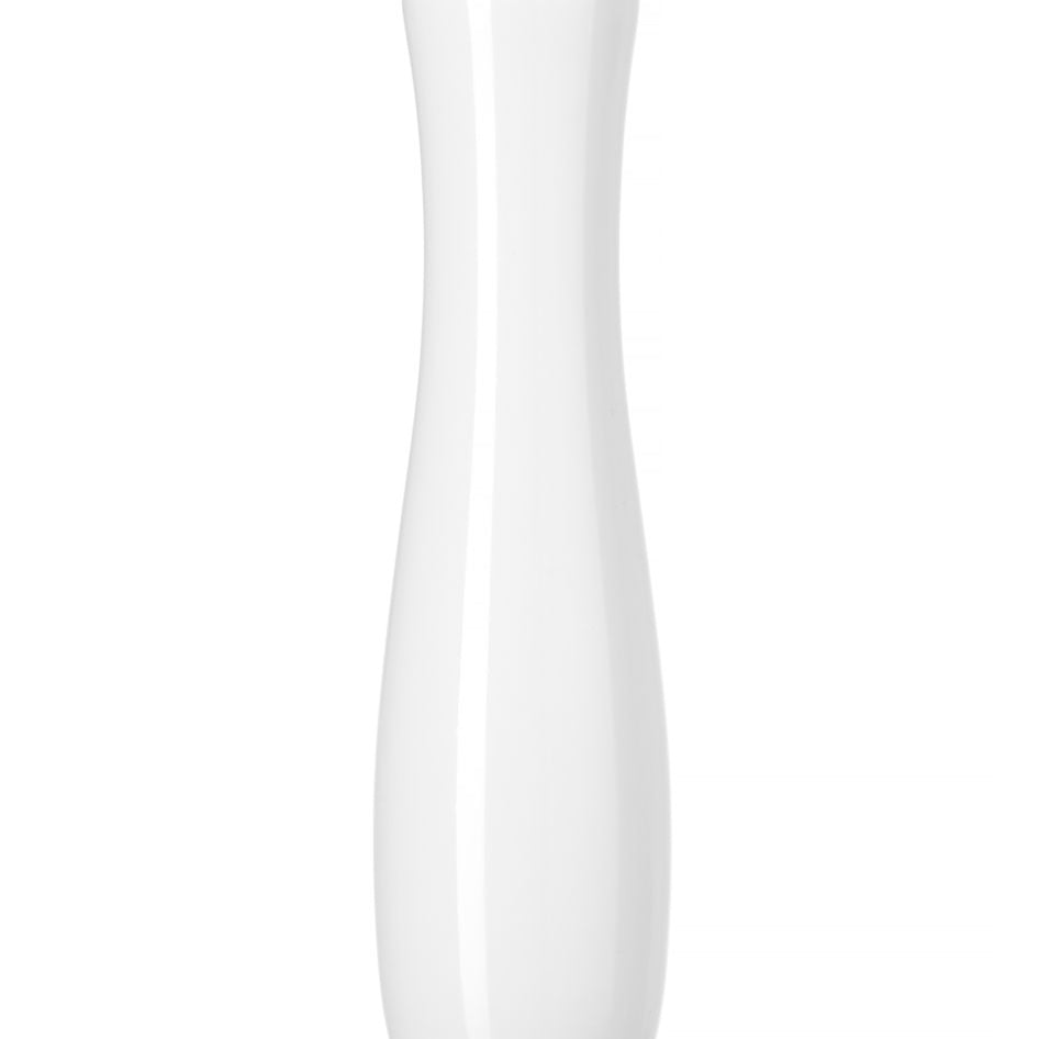 Moinho de sal branco brilhante cerâmico 65x415 mm