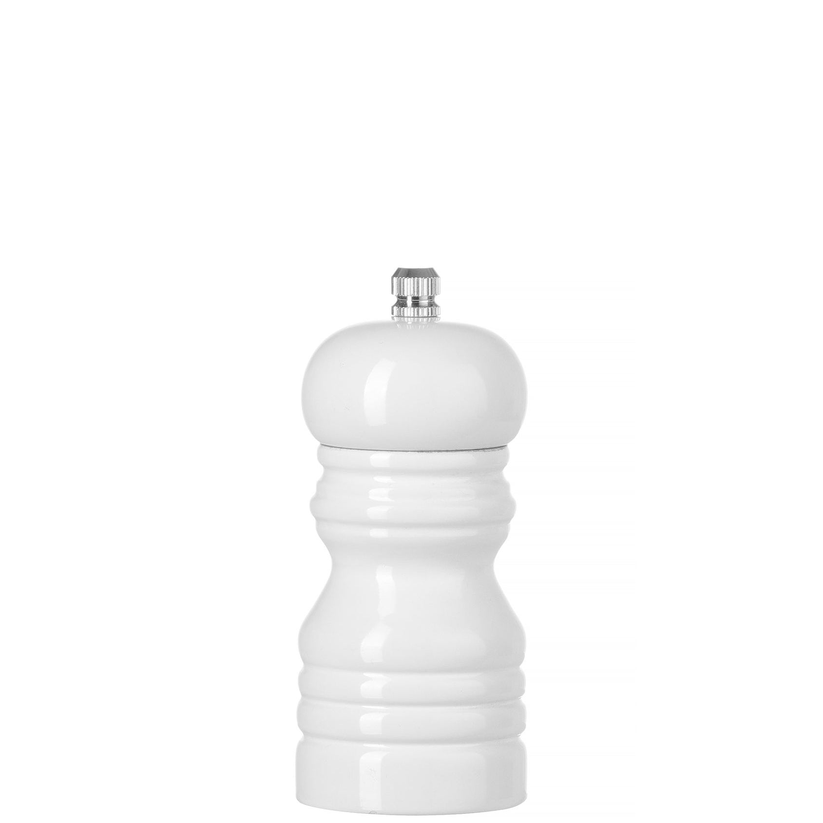 Moinho de sal branco brilhante 113 mm