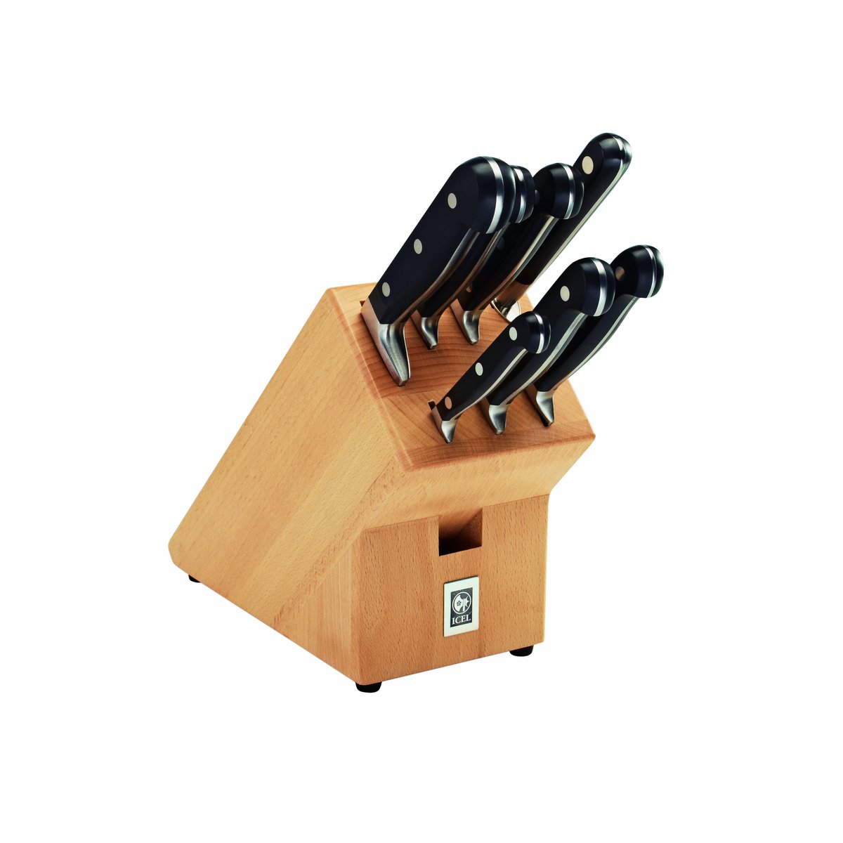Bloco Maître 7 peças, cabo preto – mod. MT01