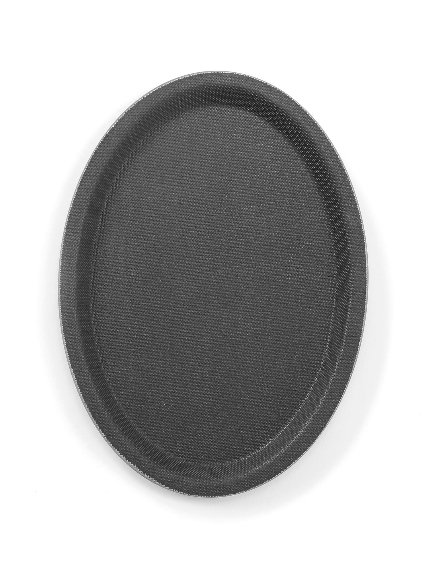 Tabuleiro de servir oval antiderrapante FRP 160x230 mm
