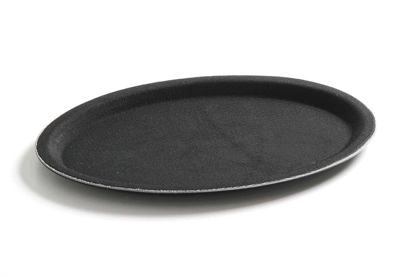 Tabuleiro de servir oval antiderrapante FRP 210x290 mm