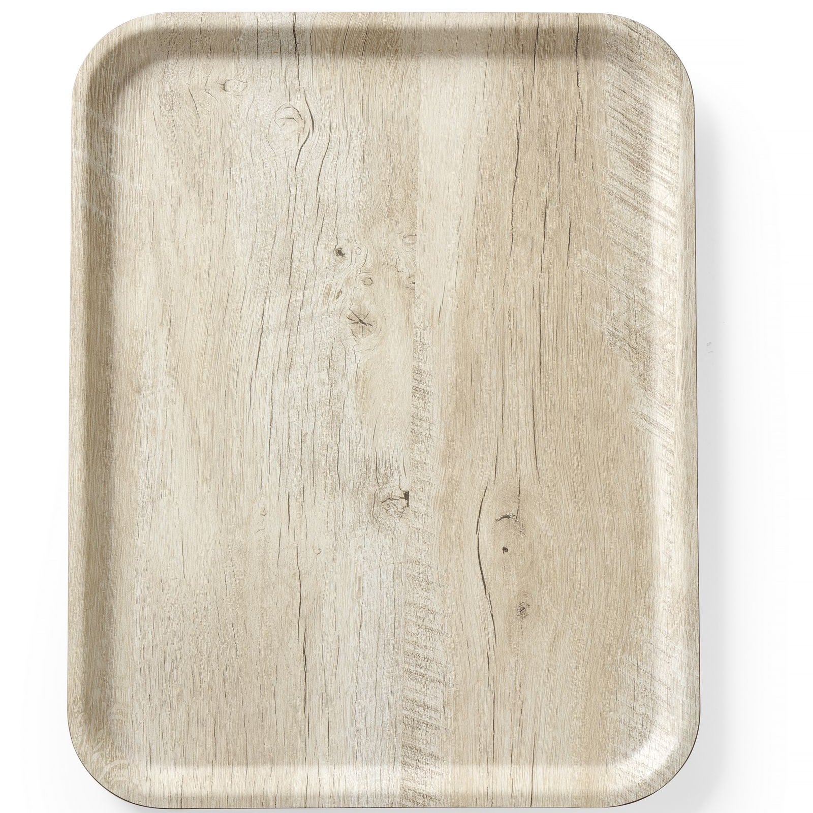 Tabuleiro de serviço carvalho claro melamina 330x430 mm