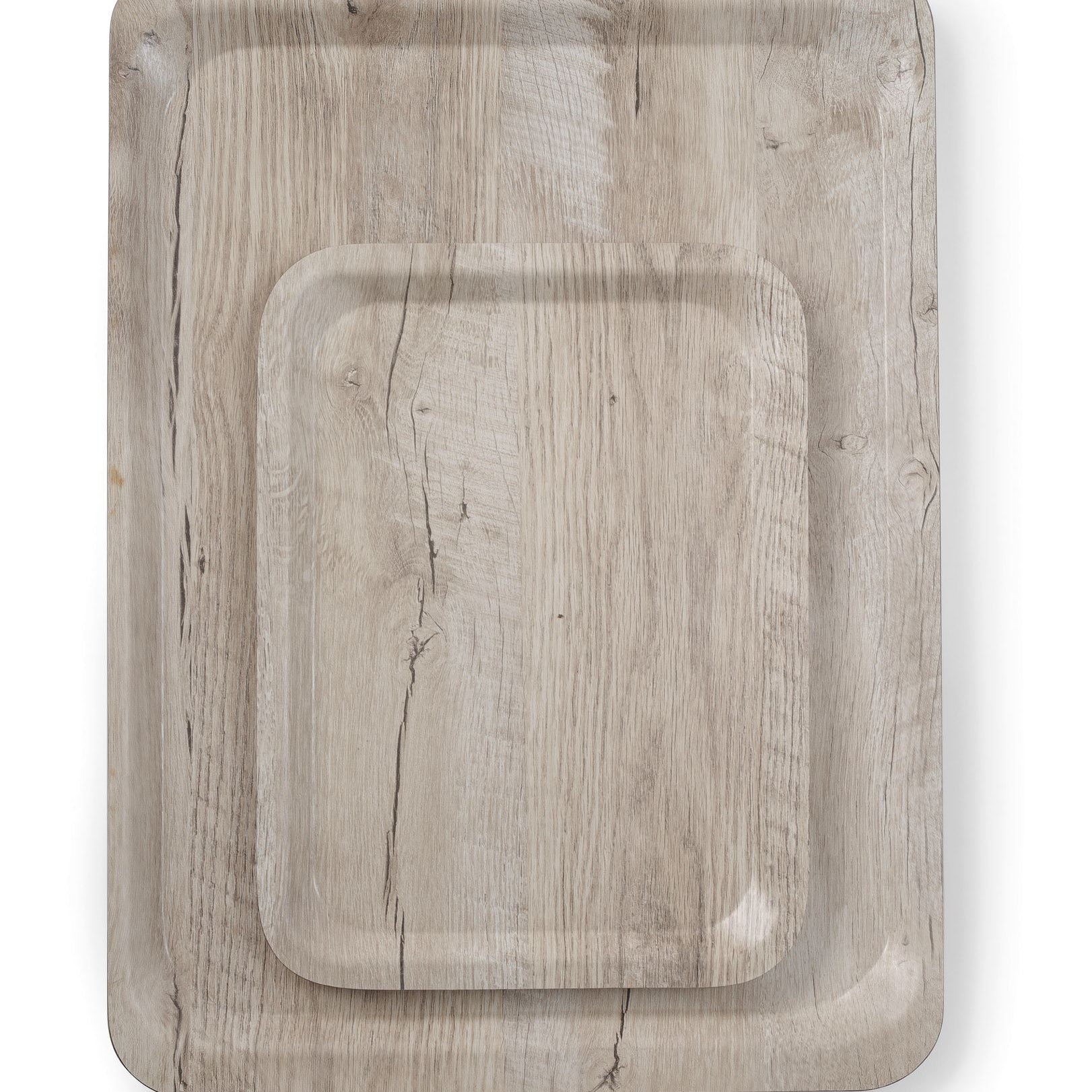 Tabuleiro de serviço carvalho claro melamina 240x340 mm