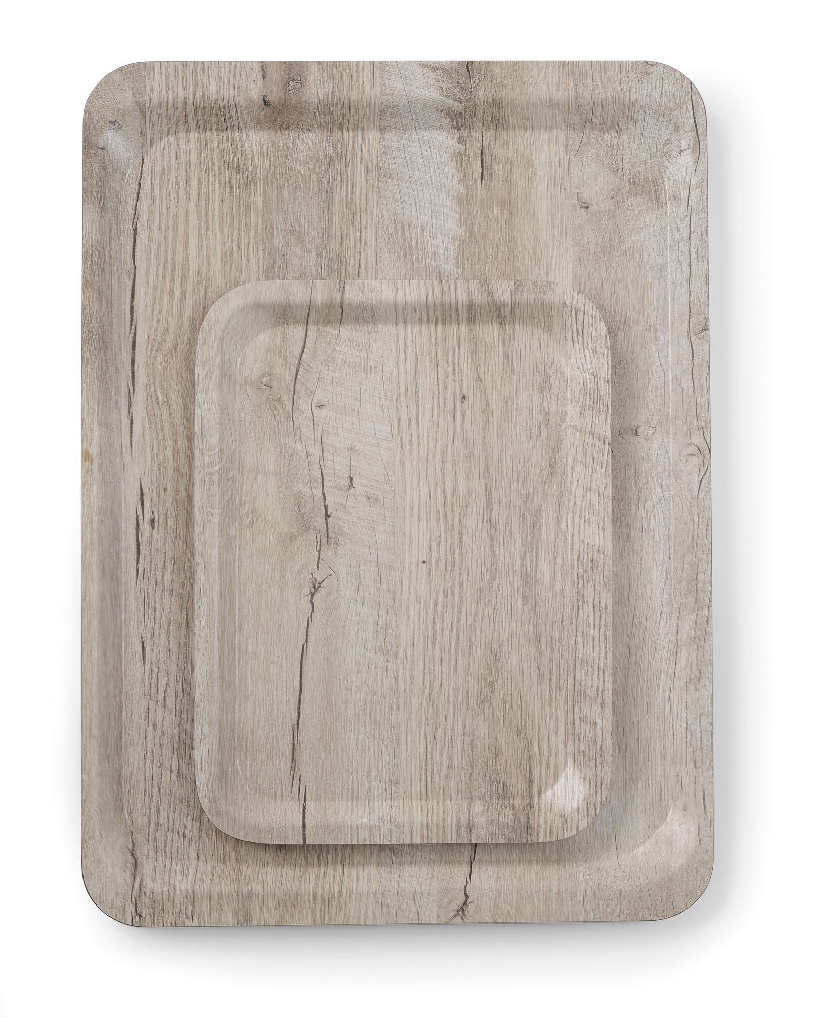 Tabuleiro de serviço carvalho claro melamina 240x340 mm