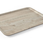 Tabuleiro de servir carvalho claro melamina 370x530 mm