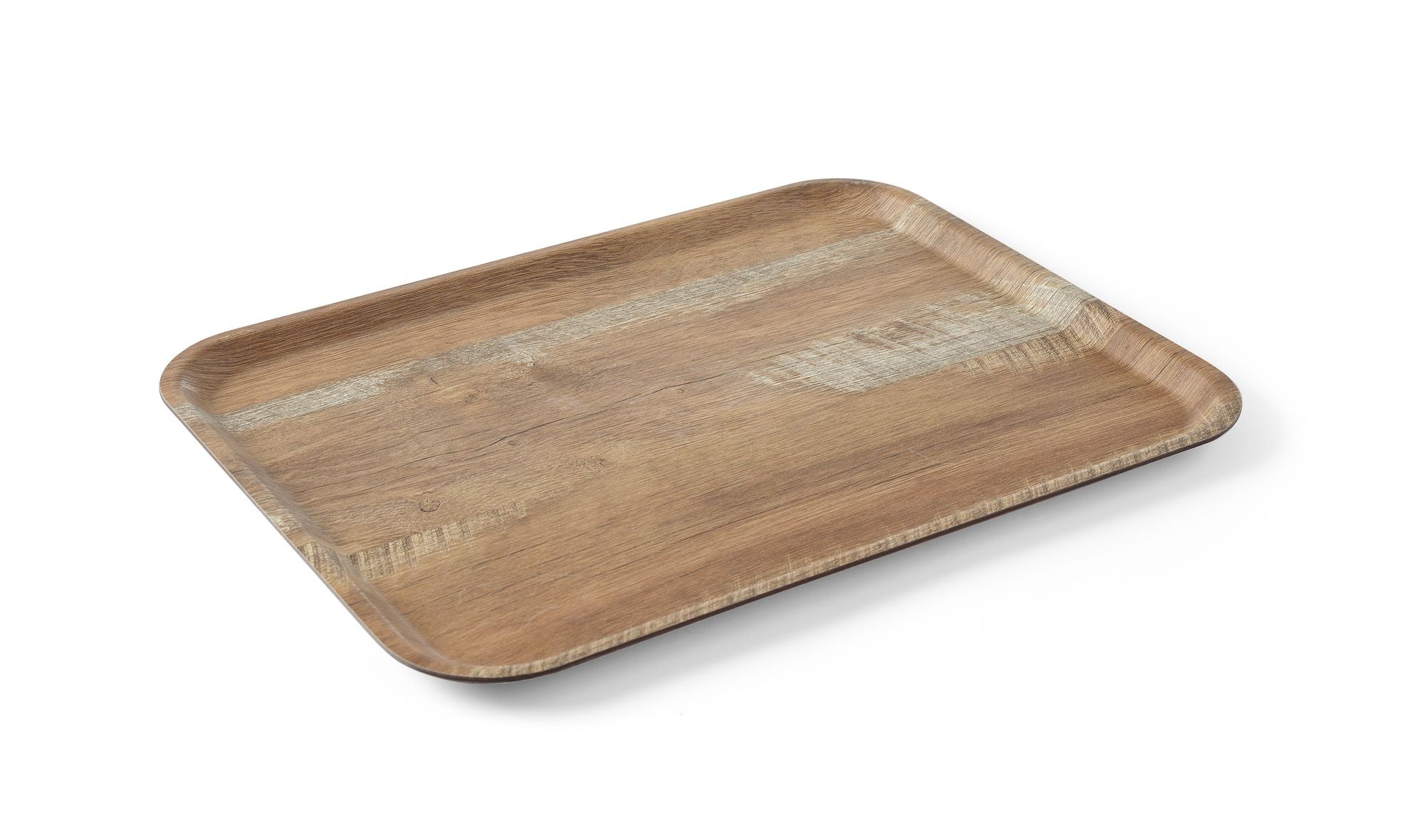 Tabuleiro de serviço carvalho castanho 370x530 mm melamina