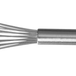 Batedor com gancho inox 335 mm 8 fios