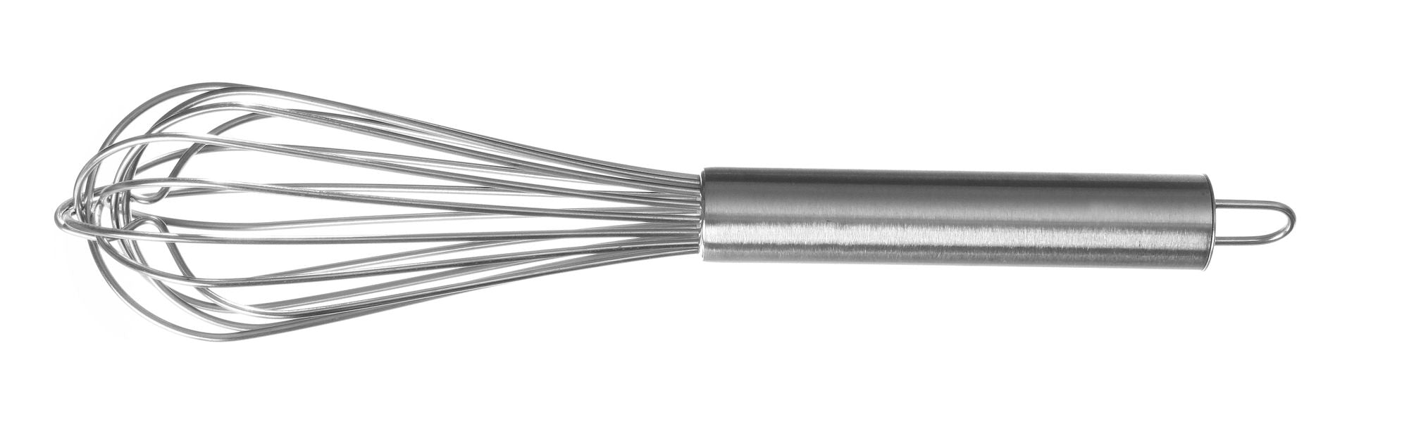 Batedor com gancho inox 335 mm 8 fios