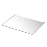 Grelha plana cromada 450 x 340 mm