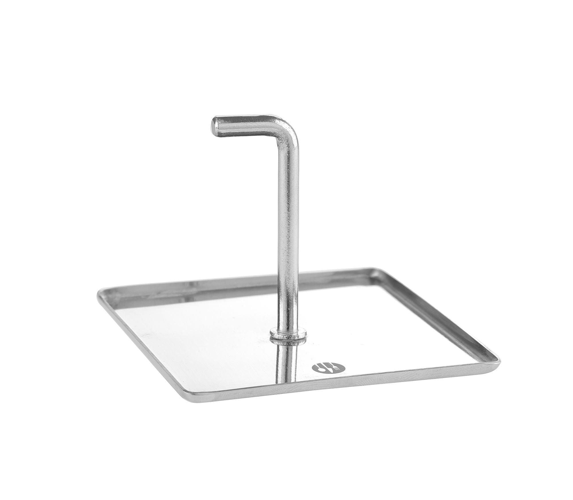 Empurrador inox quadrado 80 mm