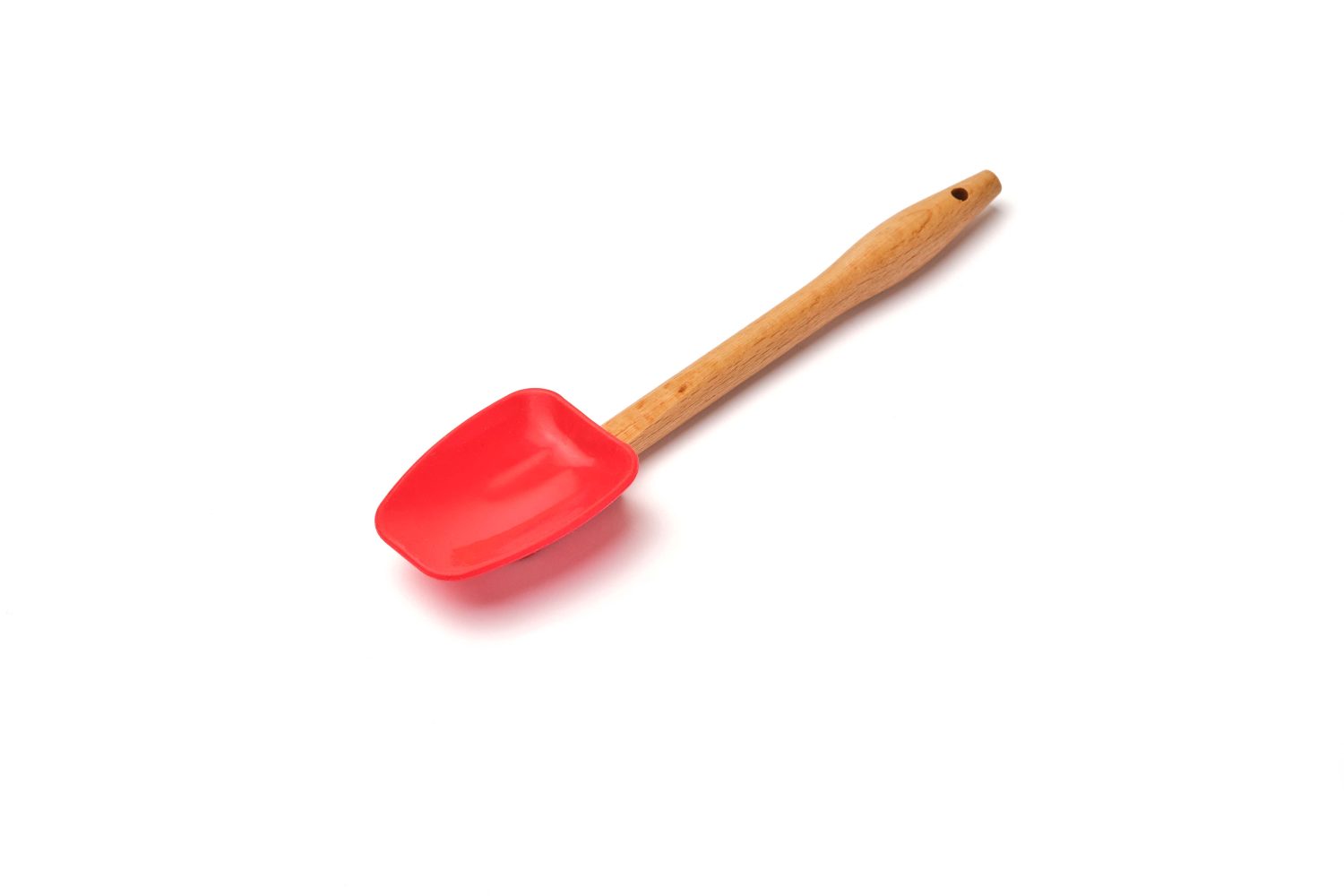 Colher de silicone vermelha 170mm