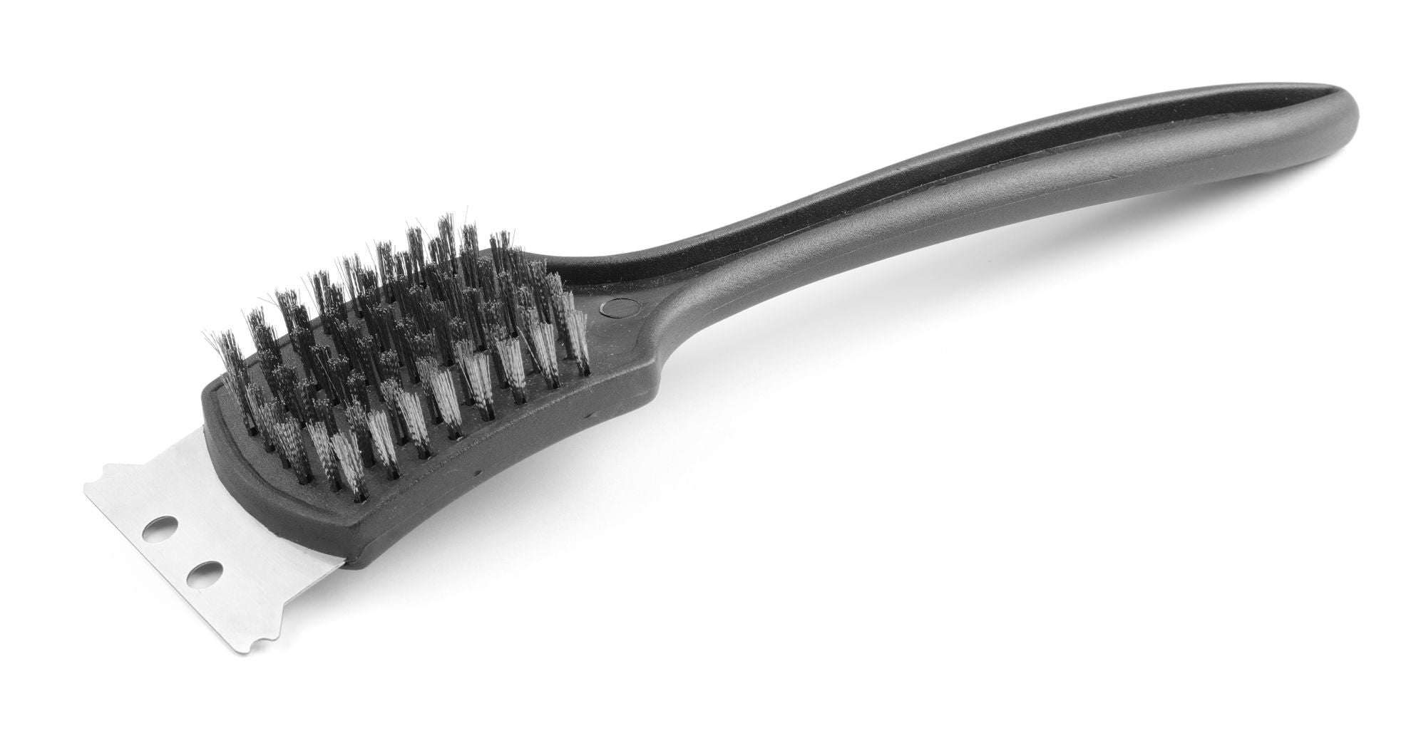 Escova de arame com raspador 310 mm PP inox