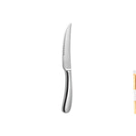 Estojo de madeira com 6 facas de bife Sutil