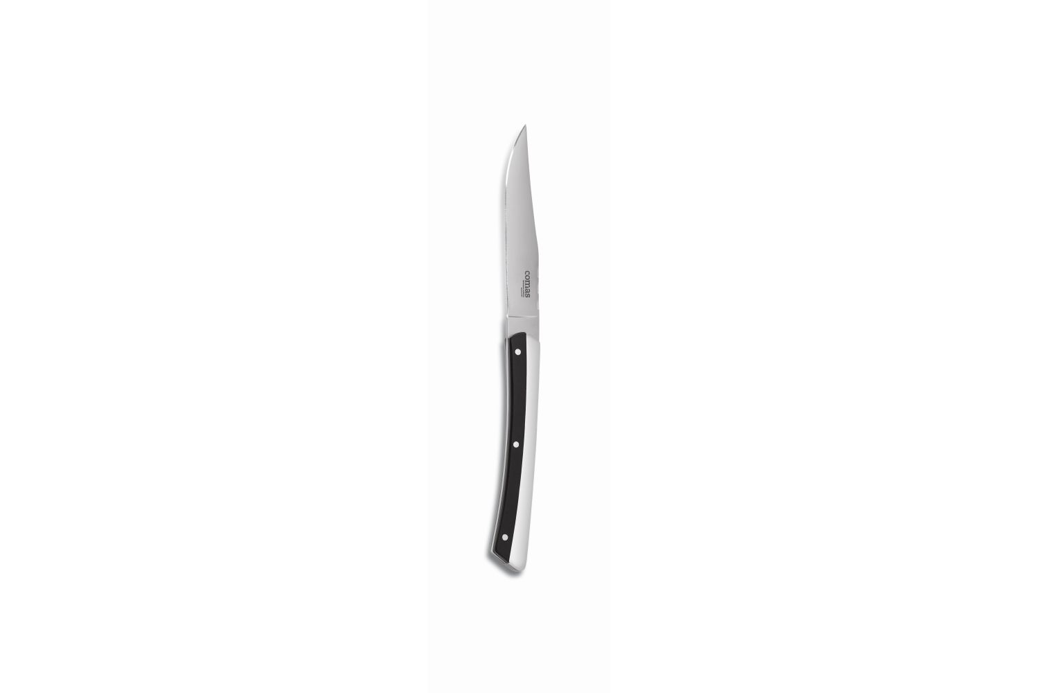 Estojo de madeira com 6 facas de bife K2 pretas