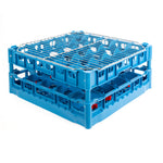 Cesto para copos de plástico 500 x 500 mm - 25 copos Ø90 x 170 mm (lava-loiças com C)