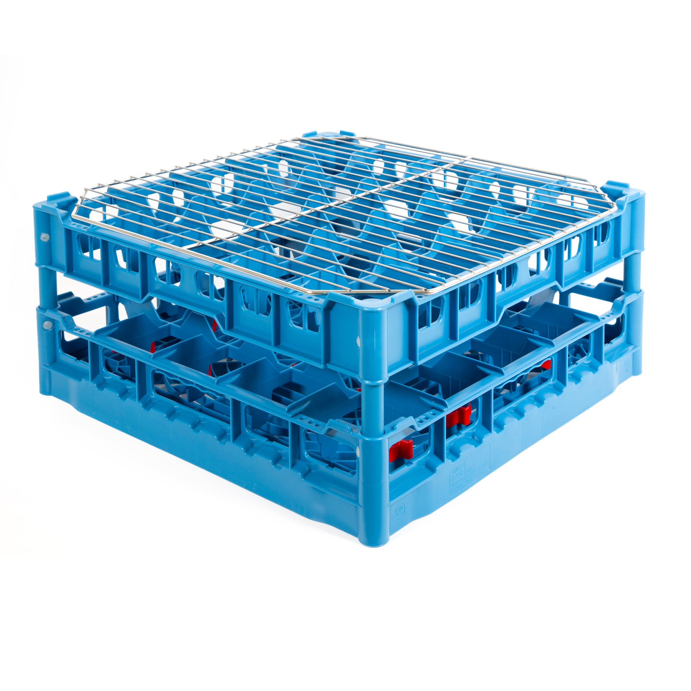 Cesto para copos de plástico 500 x 500 mm - 25 copos Ø90 x 170 mm (lava-loiças com C)