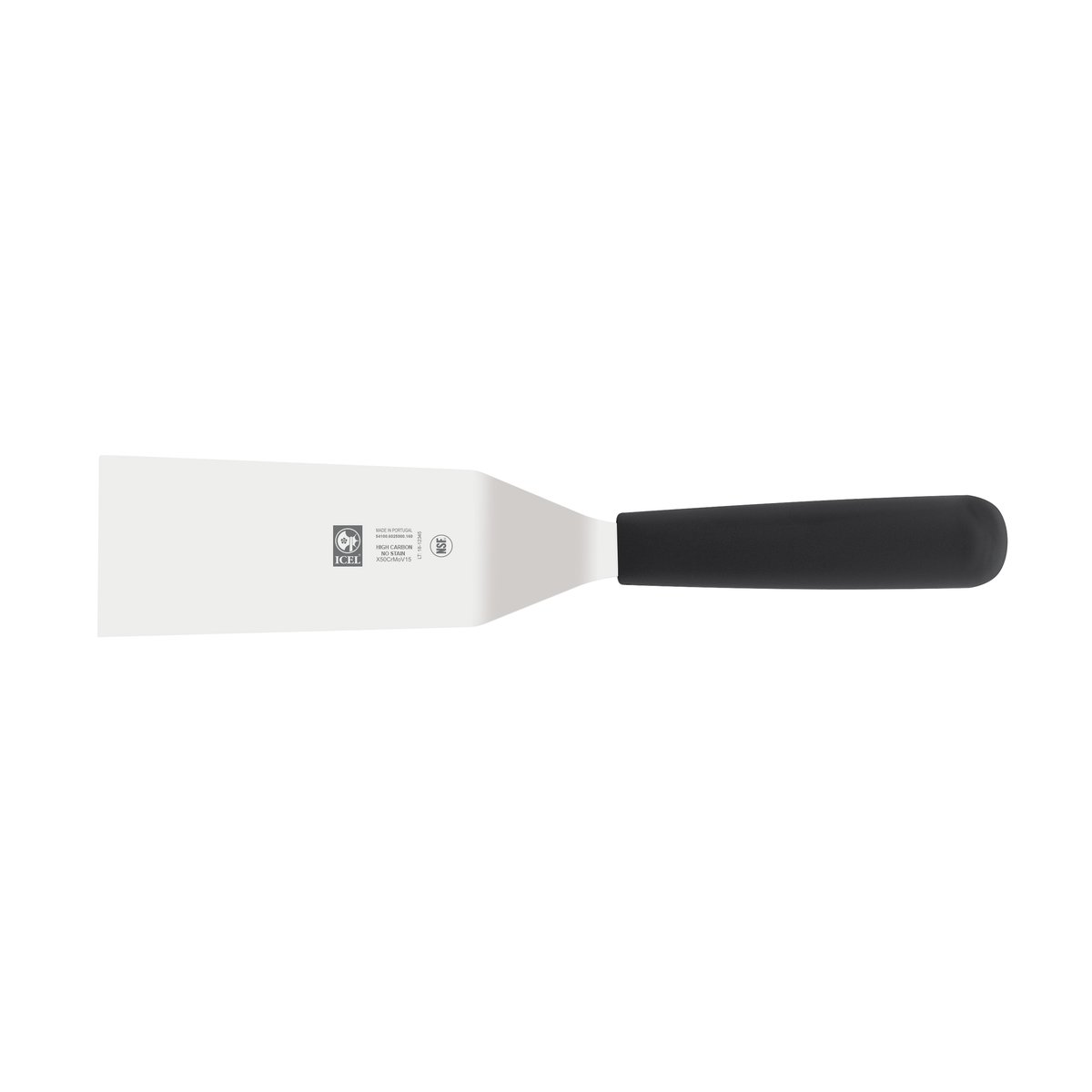 Espátula 16 cm, cabo preto – mod. 6025