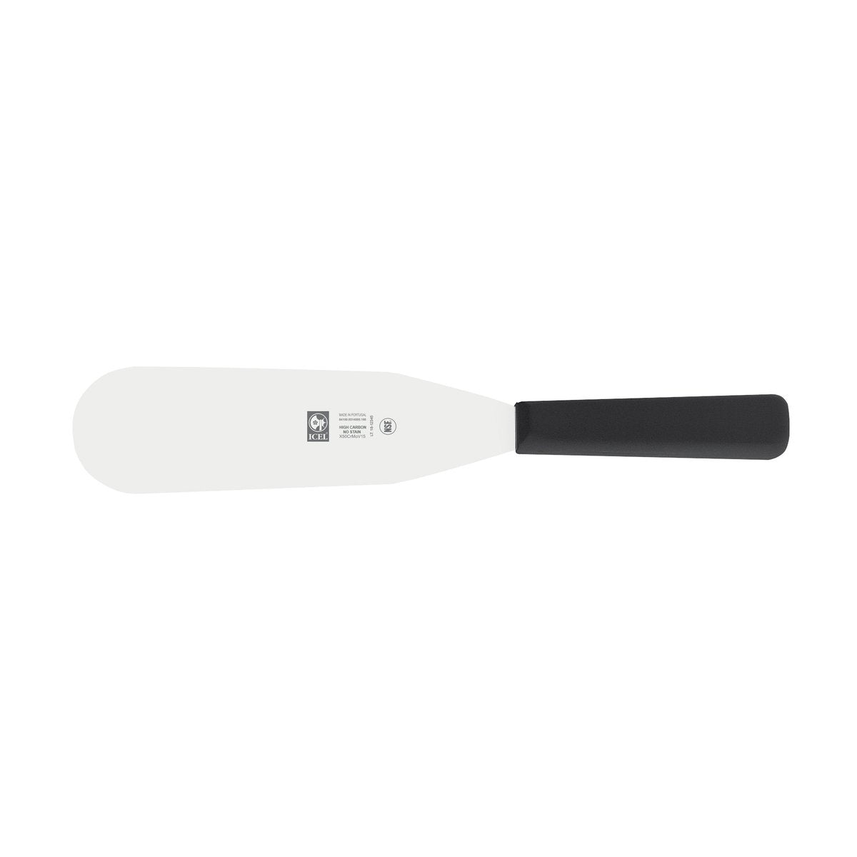 Espátula 18 cm, cabo preto – mod. 8314