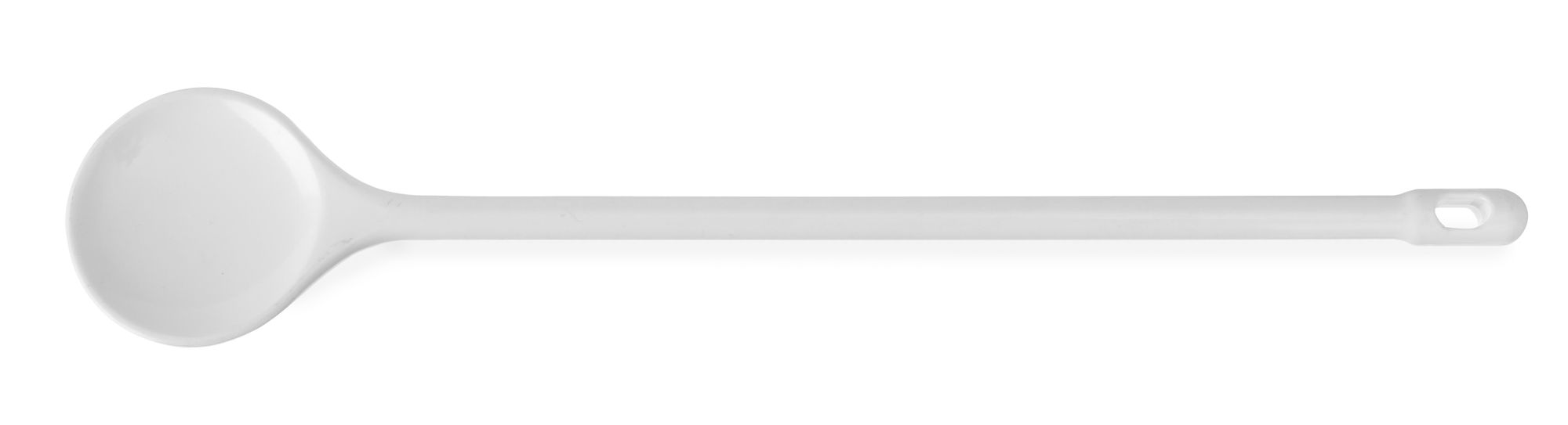 Colher de cozinha branca 70x380 mm PBT