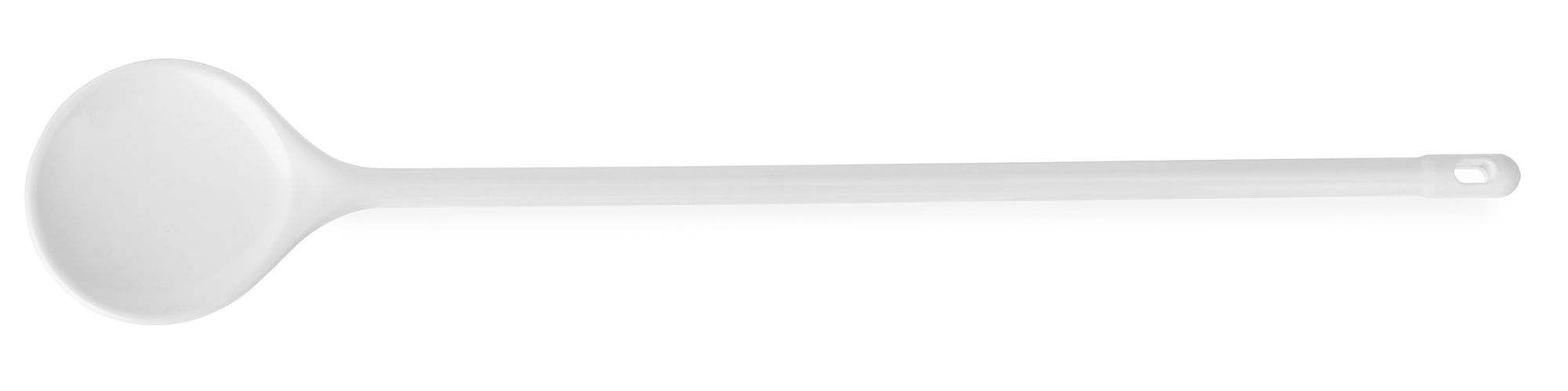 Colher de cozinha branca 105x600 mm PBT