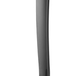 Colher de salada SAN preta 0,06 l 335 mm