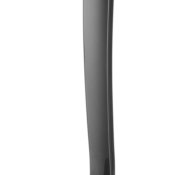 Colher de salada SAN preta 0,06 l 335 mm