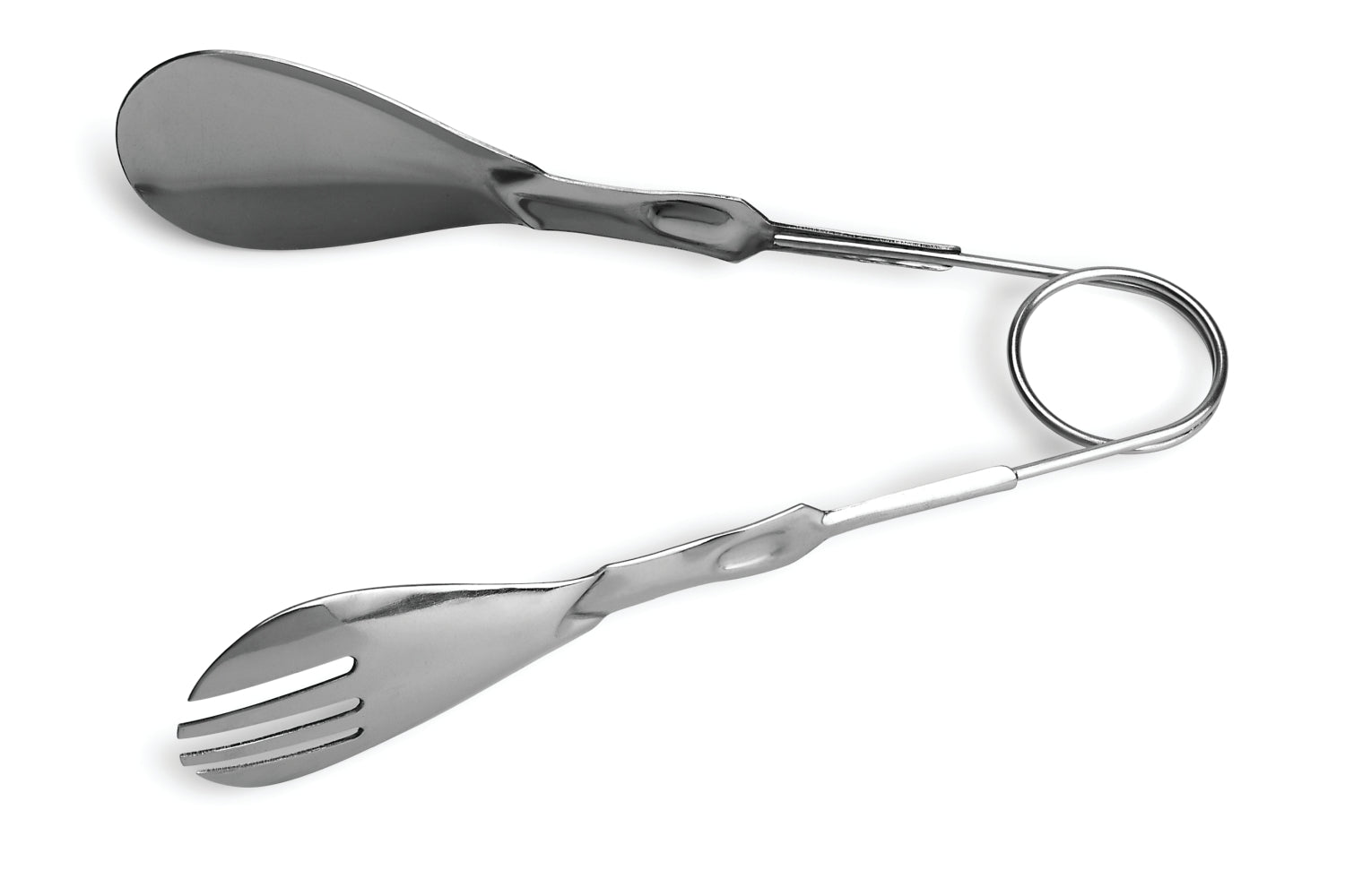 Pinça de salada de mola em inox