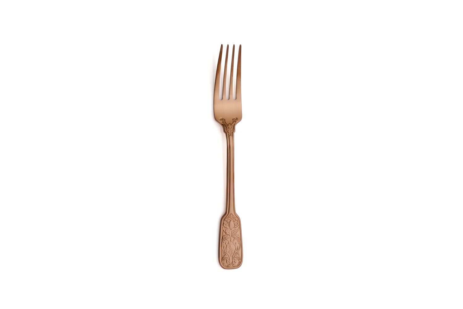 Garfo de mesa Versailles Satin cobre 18/10
