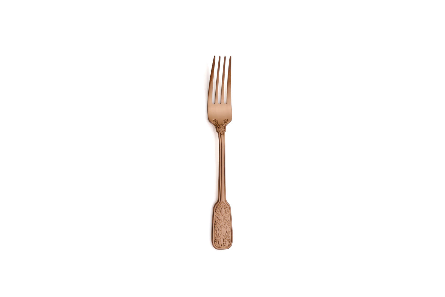 Garfo de sobremesa Versailles Satin cobre 18/10