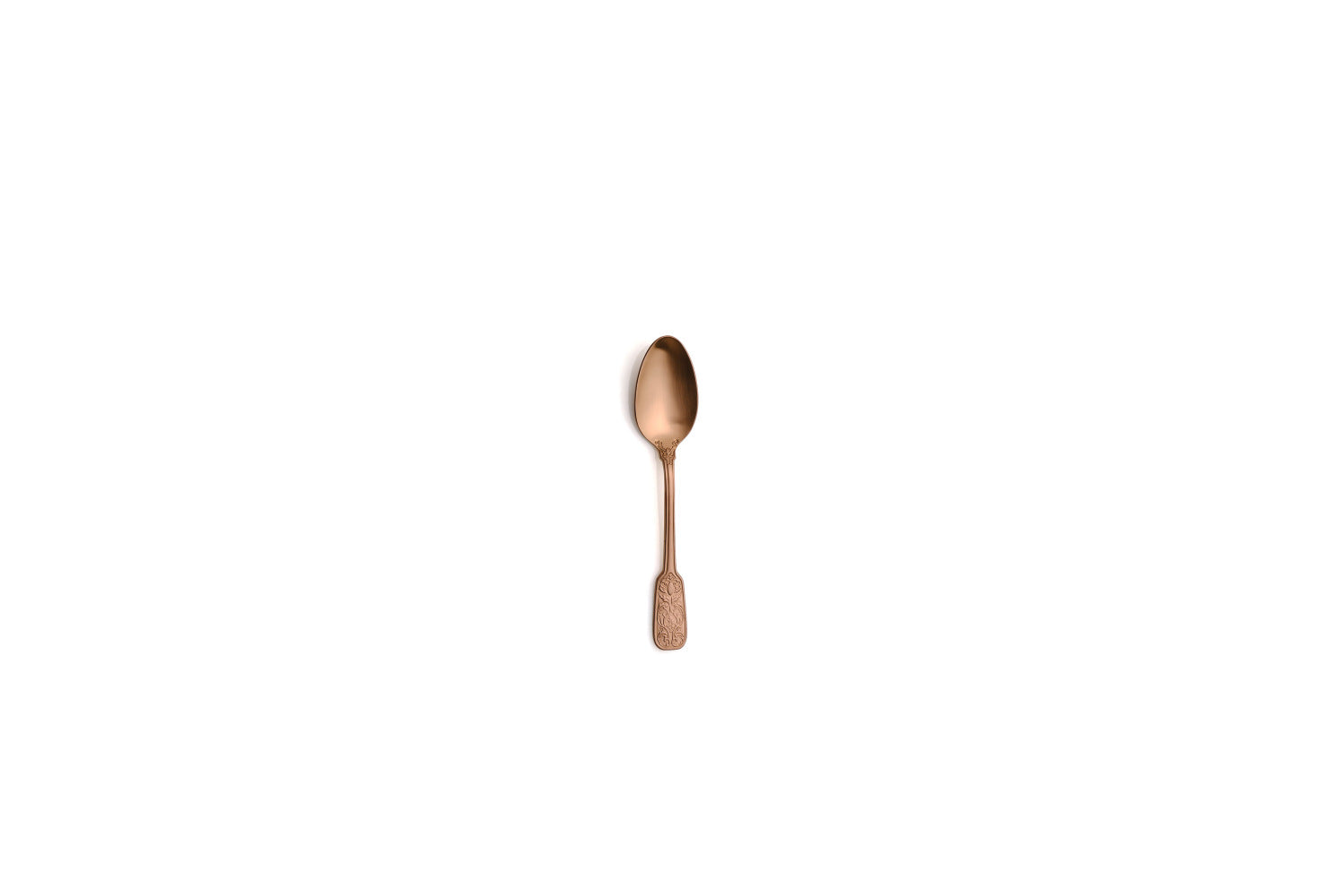 Colher de moca Versailles Satin cobre 18/10