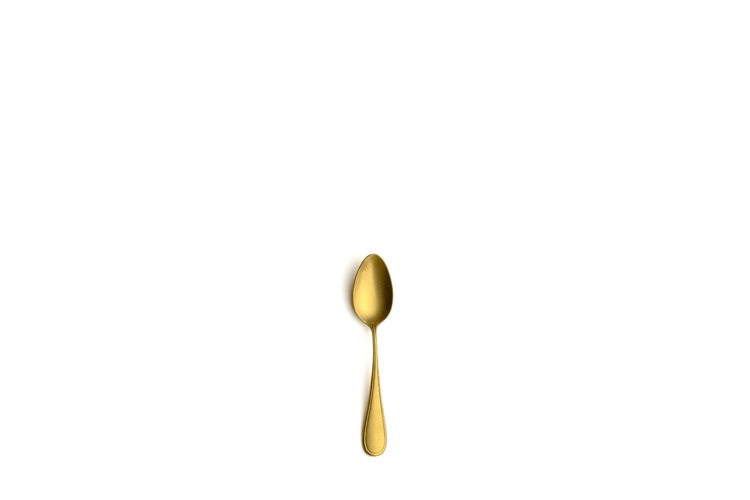 Colher de moca Contour Vintage dourado 18/10