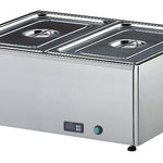 Banho-maria BMS-211 - 2 x GN 1/1 - 700 x 580 x 300 mm - 230/50-60/1