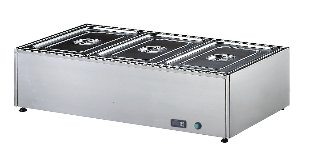 Banho-maria BMS-311 - 3 x GN 1/1 - 1050 x 580 x 300 mm - 230/50-60/1