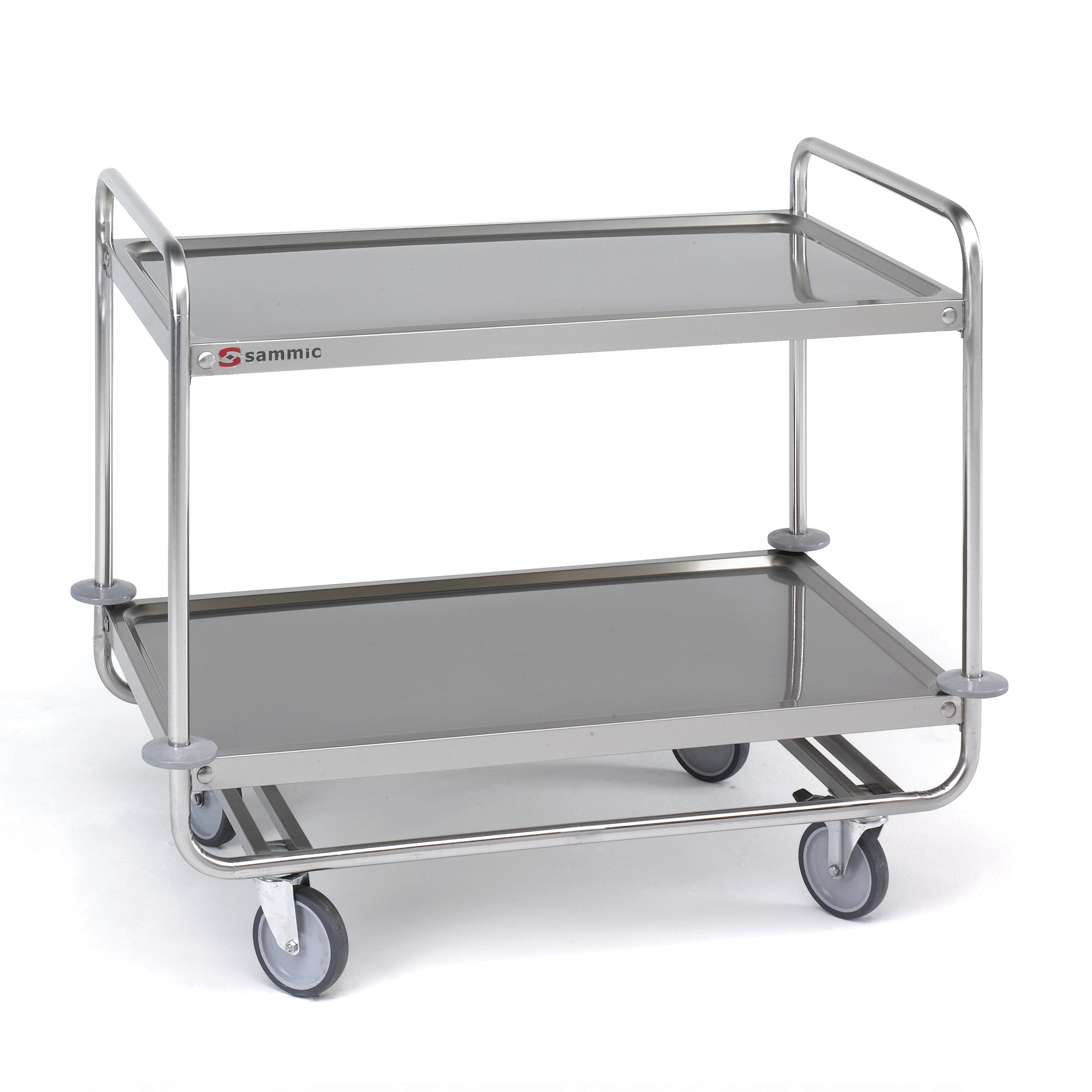 Carro de serviço reforçado 2 prateleiras - 1000 x 600 mm - CSR-210