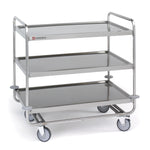 Carro de serviço reforçado 3 prateleiras - 1000 x 600 mm - CSR-310