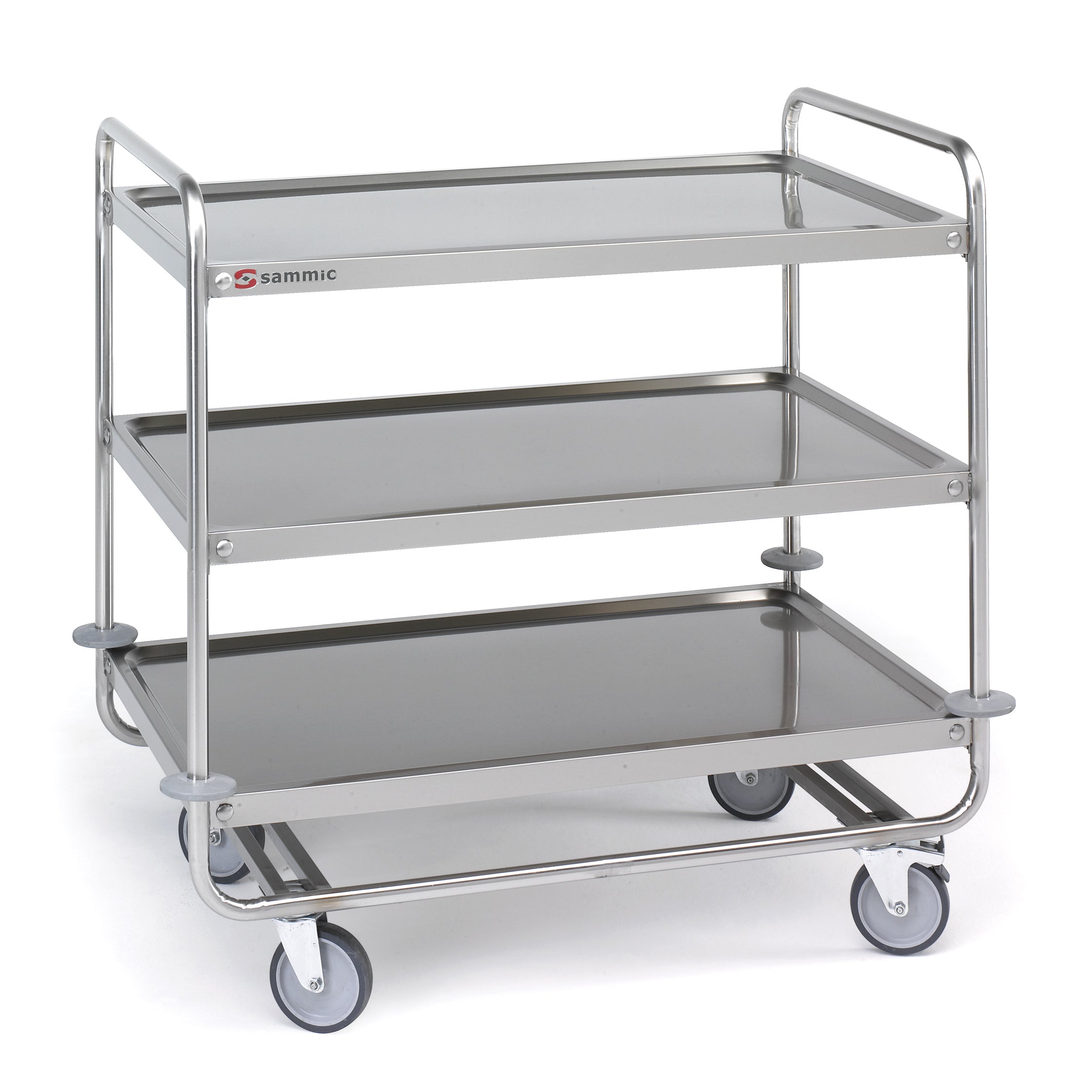 Carro de serviço reforçado 3 prateleiras - 1000 x 600 mm - CSR-310