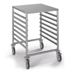 Carro com guias 7 x GN 2/1 CG-721 (com bandeja superior)