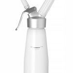 Sifão de natas branco em alumínio 0,50 l Kitchen Line