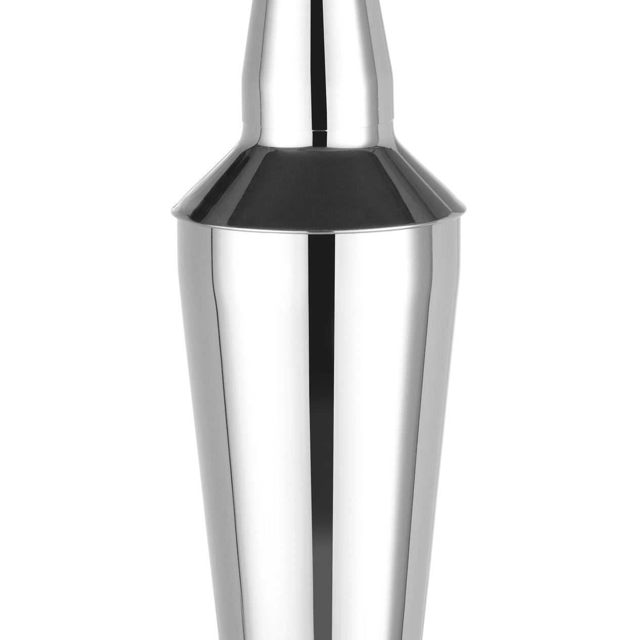 Shaker de cocktail 3 peças inox cónico 0,75 l
