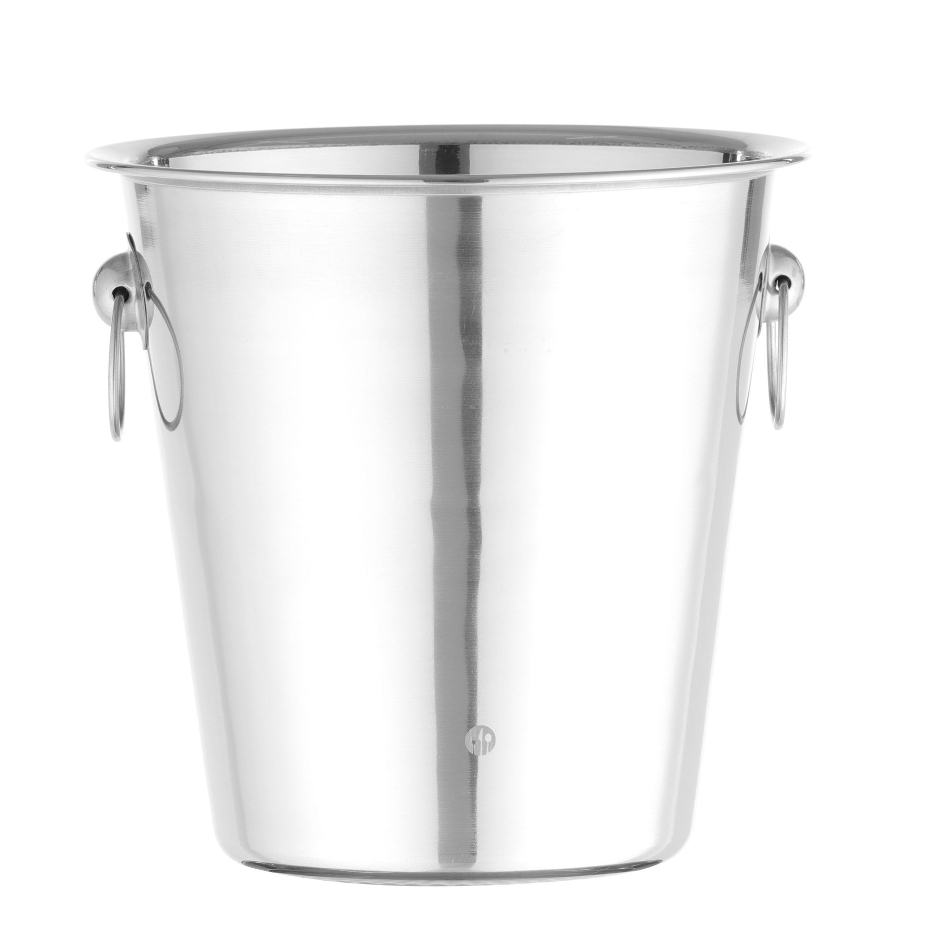 Balde de vinho com pegas de argola inox 3,3 l Ø220x190 mm