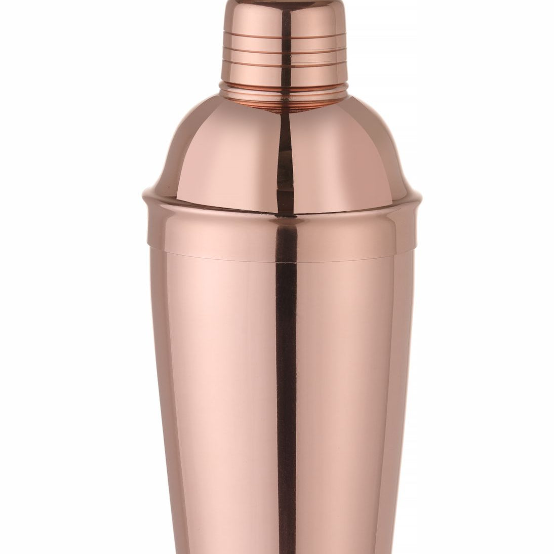 Shaker Cobbler 3 peças 0,75 l inox cor cobre