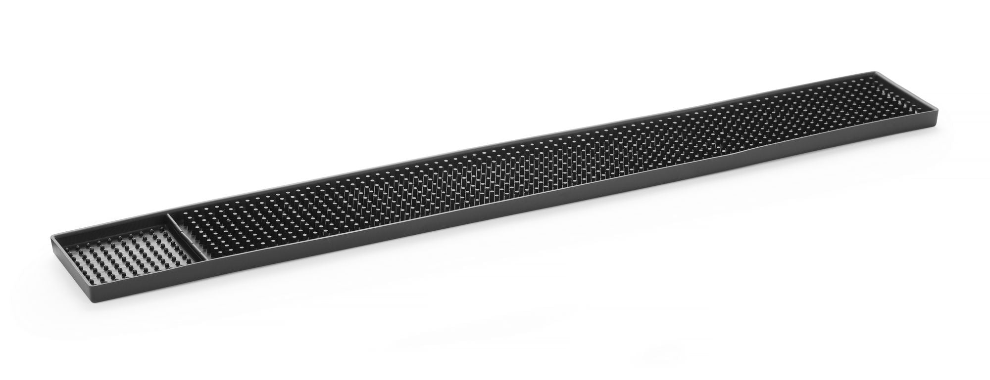 Tapete de bar preto 610x80x15 mm borracha