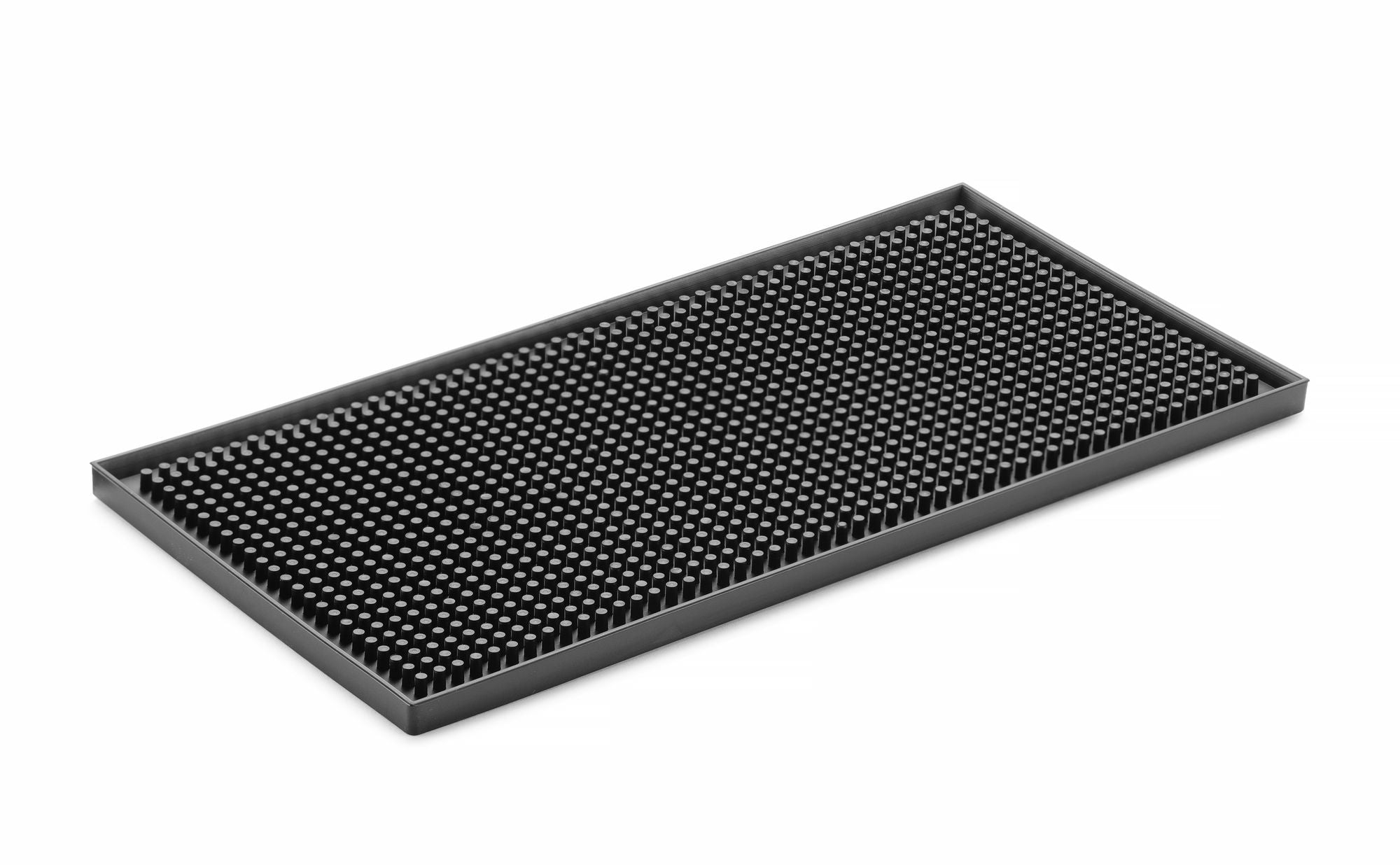 Tapete de bar borracha preta 300x150x9 mm