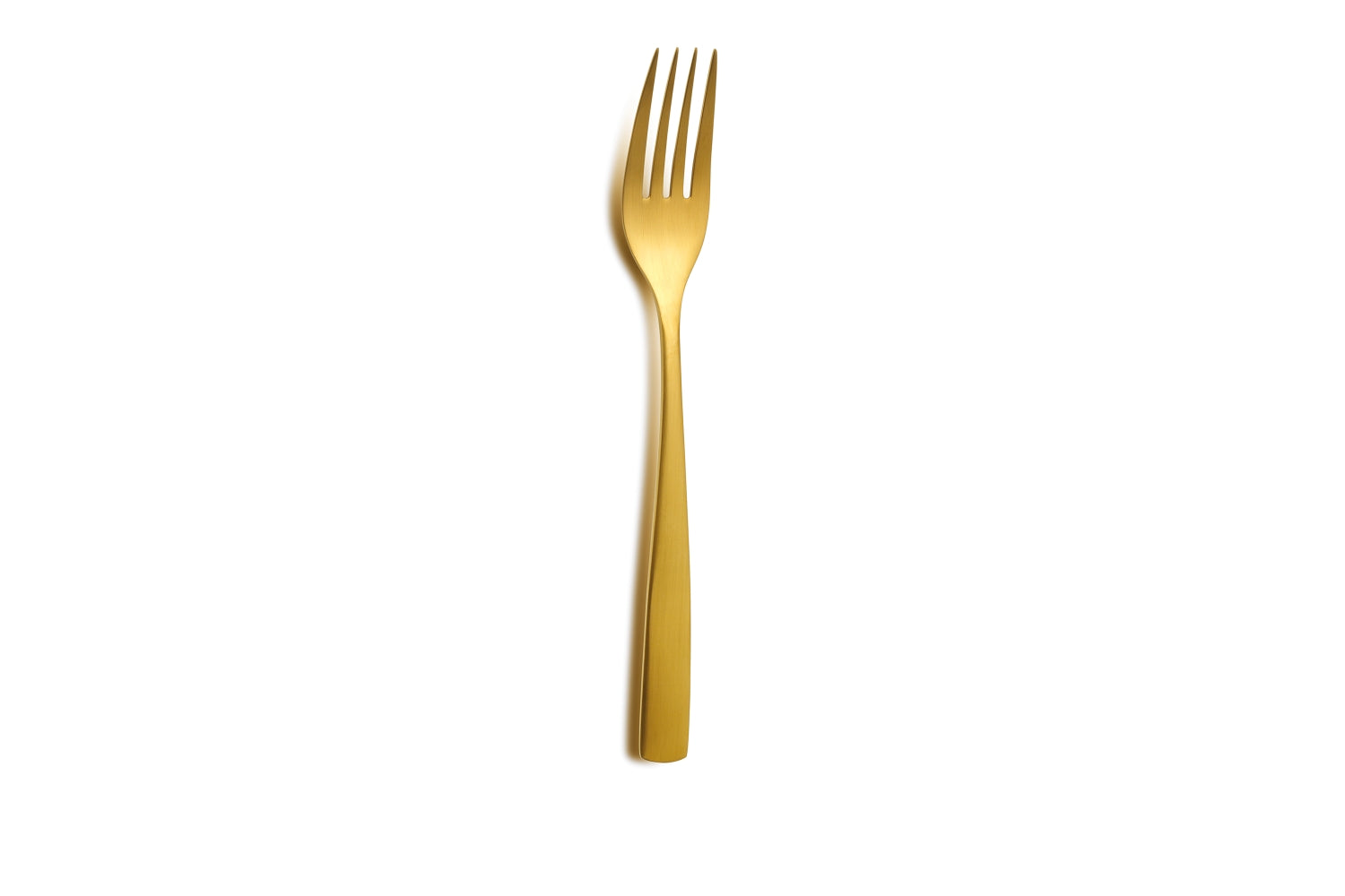 Garfo de mesa BCN dourado 18%