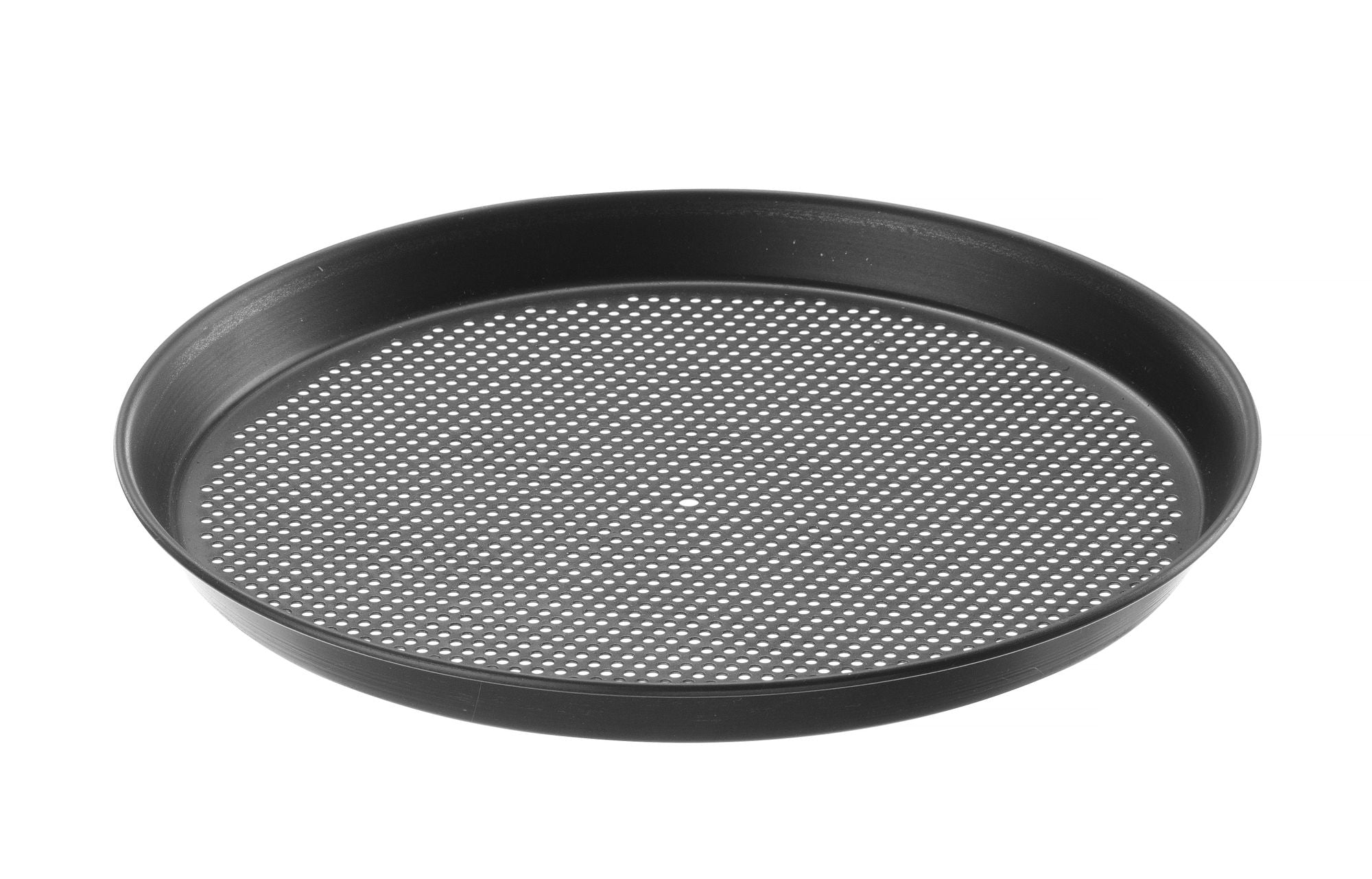 Tabuleiro de pizza perfurado aço Ø300 mm